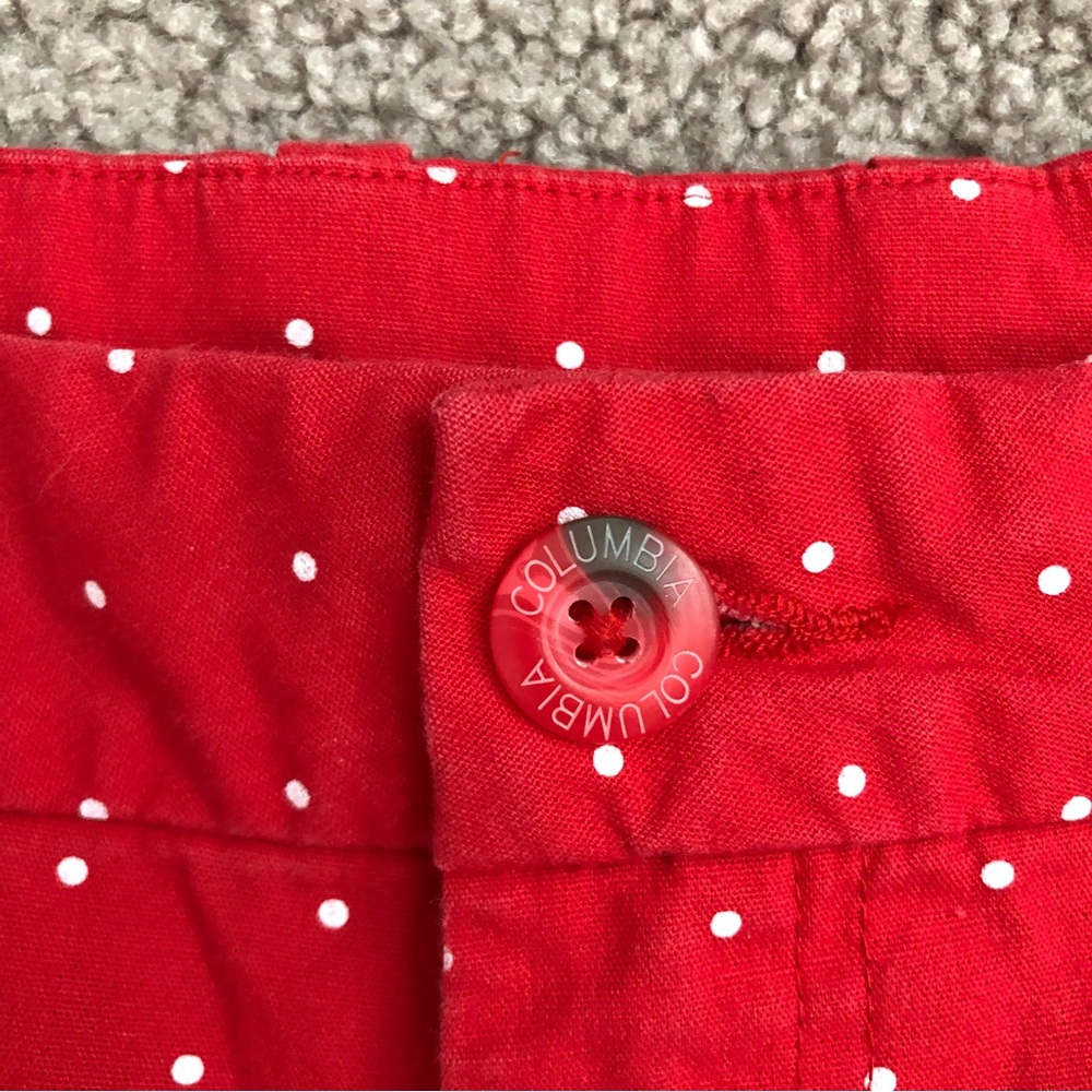 Columbia PFG Red Polka Dot Shorts - Picture 7 of 15